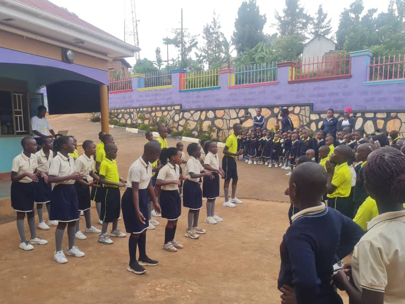 Students actively engaged in a classroom learning session at BoldStars Junior School.